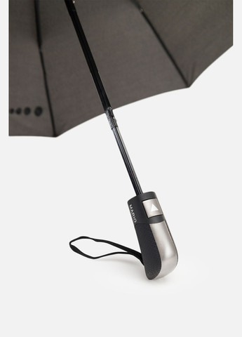 Чорна чоловіча напівавтоматична парасолька колір чорний cb-00264627 (319128662)