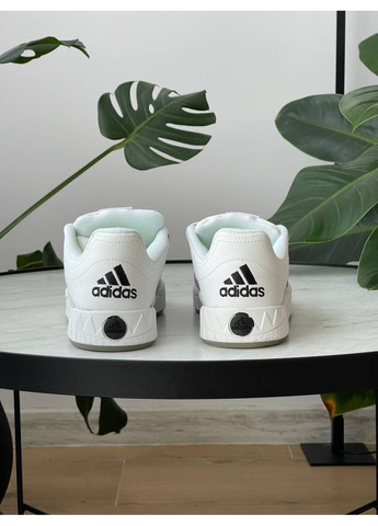 Кроссовки женские Adidas Adimatic White Black Grey | Адидас Адиматик белые No Brand белые демисезоны (362207183)