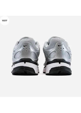 Комбіновані кросівки чоловічі nike p-6000 platinum silver найк п-6000 демісезон No Brand