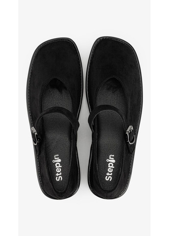 Женские балетки женские 2025-14a черный shop (2000999275425) Stepln | чёрные (361248166)
