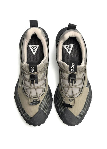 Оливковые демисезонные кроссовки мужские nike No Brand ACG Mountain Fly Low GTX Olive Grey
