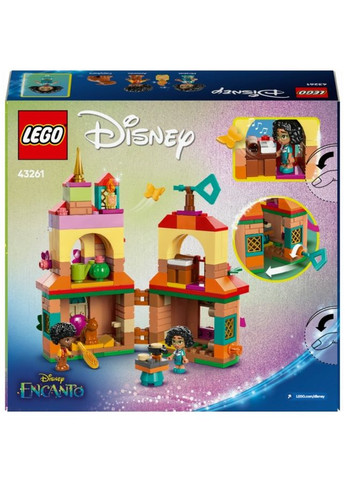 Конструктор Disney Classic Мини дом Энканто 186 деталей (43261) Lego (322913599)
