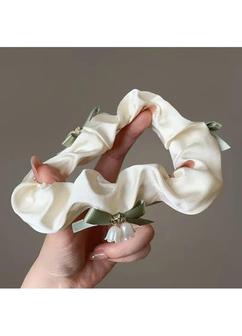 Резинки для волос 9 шт, набор резинок, украшенные лентами, бусинами и подвесками No Brand (370290304)