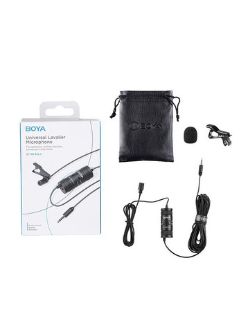 Мікрофон петличний для камери телефона 3.5 mm BY-M1 Pro II Boya (324213457)
