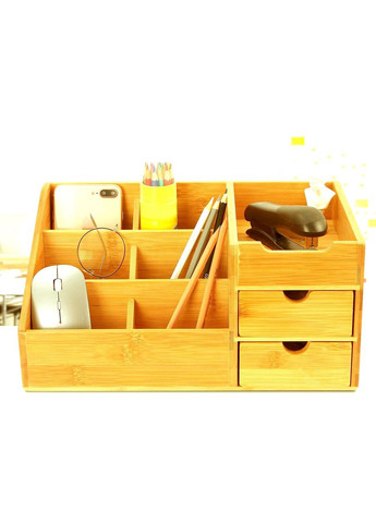Настільний органайзер з дерева Спрінг каррі (КНЦ-000103) No Brand (328226532)