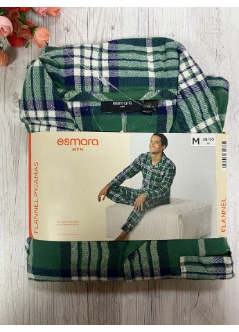Чоловіча піжама men фланелева Esmara (386466988)