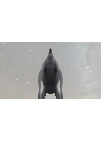 🦒✨ Декоративная фигурка «Космическое существо Satisfactory (Space Giraffe-Tick-Penguin-Whale Thing)» 22 см 3D-печать No Brand (390045507)