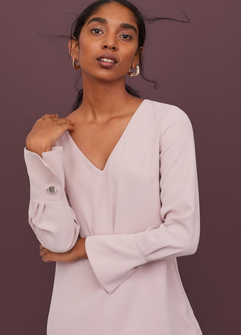 Розовое платье H&M