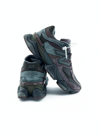 Коричневі всесезон кросівки чоловічі і жіночі 9060 truffle rich earth brown black | нью беланс 9060 коричневі чорні No Brand