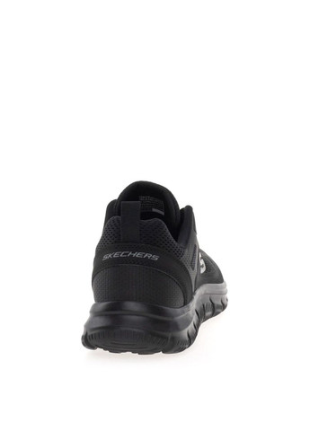 Чорні всесезон чоловічі кросівки 232698-bbk чорний тканина Skechers
