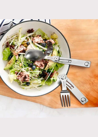 Набір столових приборів C2 ложка+вилка Roxon (316438754)