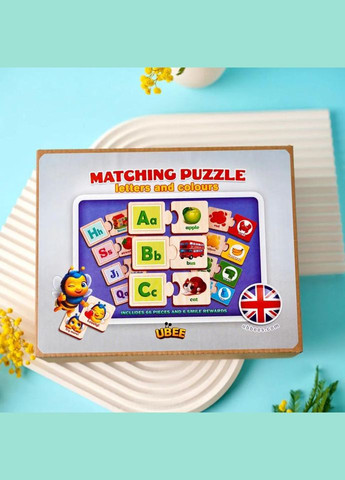 Развивающая детская игра "Английский алфавит" (ПСД253) PSD253 ENG No Brand (330601420)