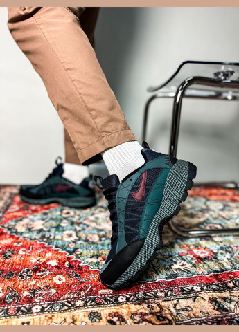 Синие демисезонные кроссовки мужские nike air humara qs 'faded spruce' | найк аир хумара синие No Brand