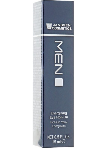 Ревіталізувальний кульковий аплікатор для ділянки навколо очей Men Energizing Eye Roll-On 15ml (2-936015) Janssen Cosmetics (369796887)