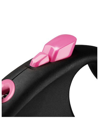 Повідець для собак Black Design S трос 5 м (рожевий) (4000498033319) Flexi Black Design S трос 5 м (рожевий) (366491252)