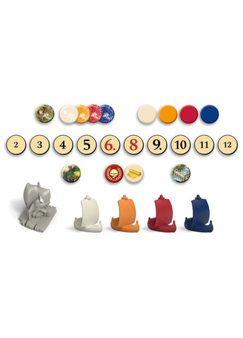 Настільна гра CATAN. Мореплавці (Seafarers) ROZUM (371877638)