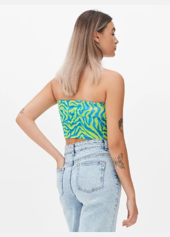 Топ літо,блакитний в візерунки, Primark (334276906)