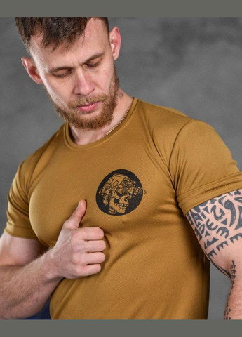 Тактична потовідвідна футболка Odin кайот nevil ВТ6566 3XL No Brand (286380085)
