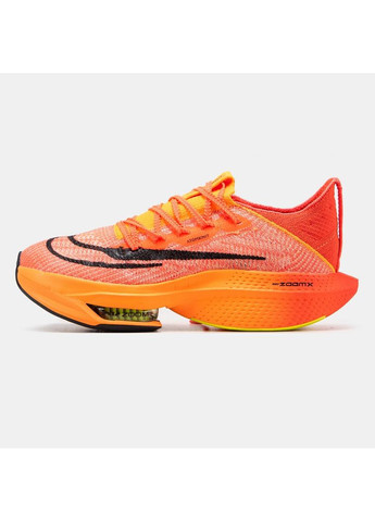 Помаранчеві Осінні кросівки чоловічі nike air zoom alphafly orange v2 найк аір зум No Brand