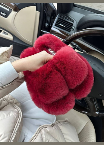 Бордовые тапочки Motivo