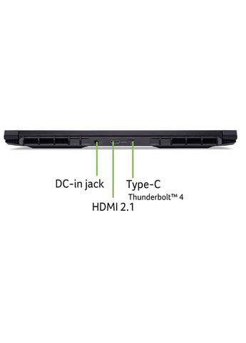 Ноутбук Nitro V 16 ANV16-72-77DM (NH.QUSEU.005) Obsidian Black Acer (373002270)