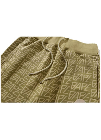 Шорти жовті Bape A Bathing Ape Logo Monogram Velour Yellow Shorts Mens (356677671)