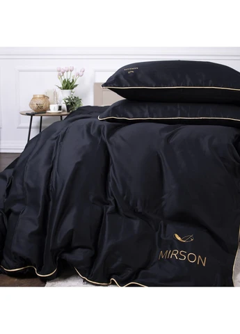 Комплект постільної білизни Сатин ELIT Black Pearl Corner Дитячий Mirson (398966348)