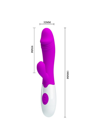 Вібратор кролик стимуляція клітора і точки G 30 режимів вібрації Rabbit Vibrator LyBaile (317747925)