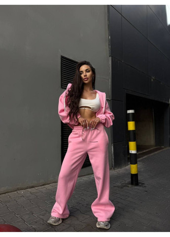 Жіночий теплий костюм із затяжками No Brand (362209194)