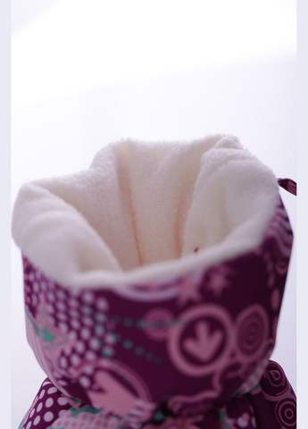 Комбінезон для дівчинки Трансформер на холлофайбері з принтом зірочок Євро рожевий 80 см (36243) BABYKROHA (297197731)