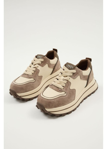 Кроссовки 204452 Lonza бежевые демисезоны (348782727)