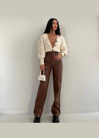 Жіночі демісезонні штани з екошкіри. Nositi (302497243)