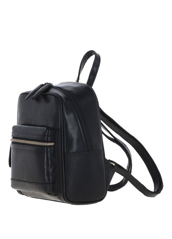 Женский кожаный мини-рюкзак T87 Black Ashwood (303831311)