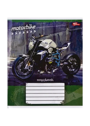 Тетрадь 24 л. клетка "МЕЧТЫ" / Motocycle Мрії Збуваються (342416650)