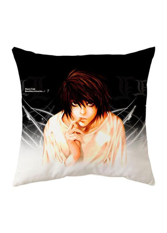 Подушка Эл аниме Тетрадь смерти L Death Note двухсторонняя см (p0533) No Brand (327003932)