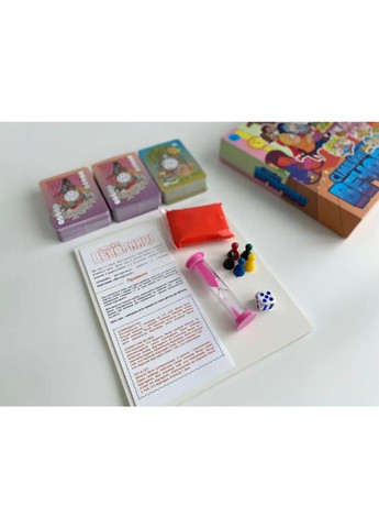 Настільна гра для компанії "Сімейні Вечорниці" 0027-VCHR Рус No Brand (354775924)