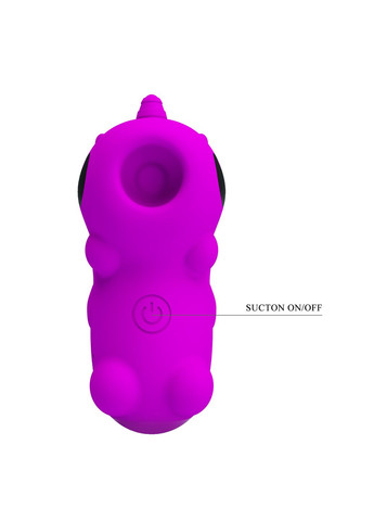 Стимулятор для клитора Magic Unicorn на палец, фуксия, 7.5 см Pretty Love (361670456)