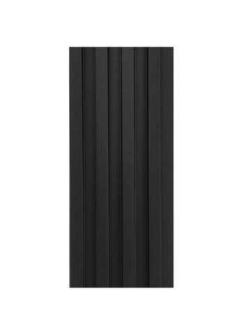 Рельс декоративный WPC стеновой 3000х160х23мм Антрацит SW-00001532 Sticker Wall (354662526)