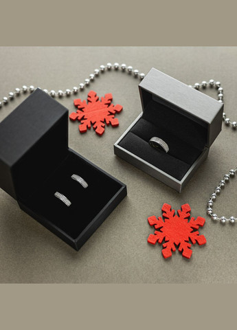 Серебряные серьги объемные прамоугольные с россыпью маленьких фианитов No Brand (333705700)