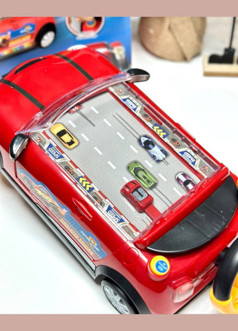 Іграшковий музичний Автотренажер 86066 Маленький водій, червоний, англійська озвучка Fun Game (327216736)