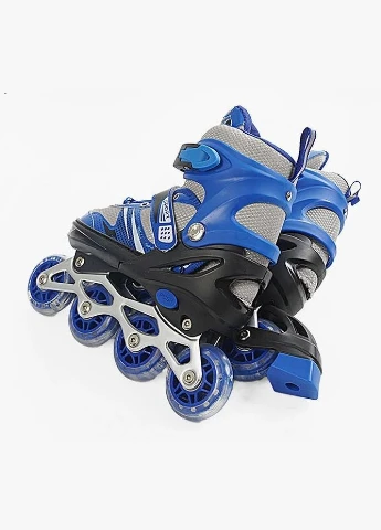 Роликові ковзани 115-S колеса PVC що світяться. Blue (розмір ) (173849) Best Roller (340911576)