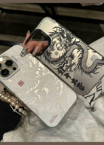 Чохол на Iphone 16 Pro глянцевий з драконом, захисний, Apple (316151576)