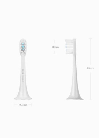 Насадки для Зубной щётки Mijia Sonic Electric Toothbrush Heads 3 Pack (Standard) (BHR5687CN) Xiaomi (280877662)