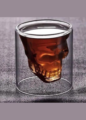 Набор (2шт) бокалов для виски и водки Череп 80 мл SNT (323137363)