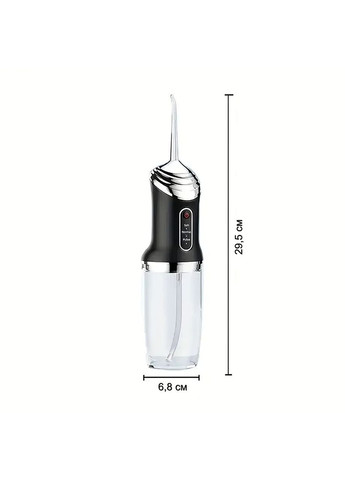 Іригатор для зубів та чищення порожнини рота портативний бездротовий 3 режими 4 насадки (K772) No Brand (360867098)