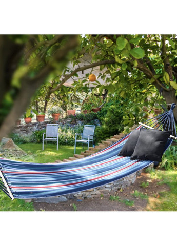 Гамак гавайський Garden тканинний з планкою із червоним Jumi (361952059)