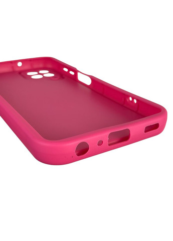 Чохол силіконовий Soft Touch з 3D принтом жіночим для Galaxy M32 4G (SM-M325F) малиновий (Повний захист камери) Samsung (373670649)