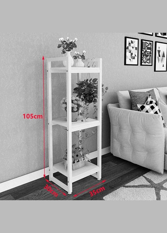 Підставка для квітів з дерева Капароса венге-сієна (ЦСТ-01411205) No Brand (328226962)