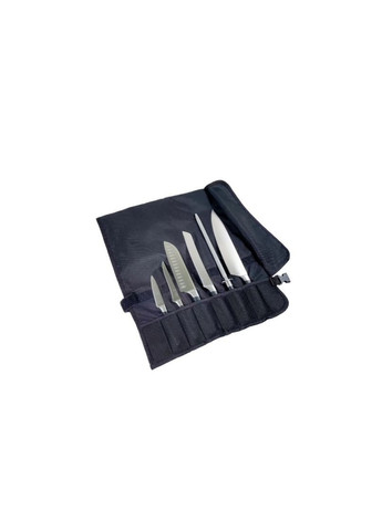 Профессиональный набор ножей для шеф-повара METRO Professional с сумкой 6 предметов No Brand серебряные,