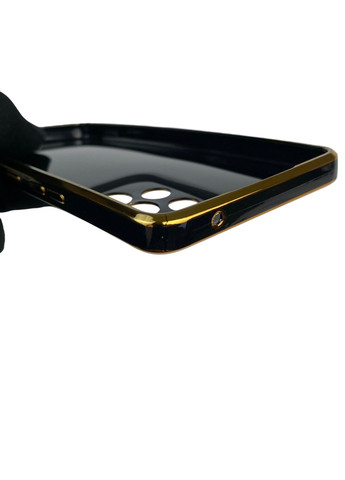 Чехол для Galaxy A53 5G SM-A536E с кольцом MagSafe с золотой окантовкой на самсунг а53 черный gs1 Samsung (366232857)